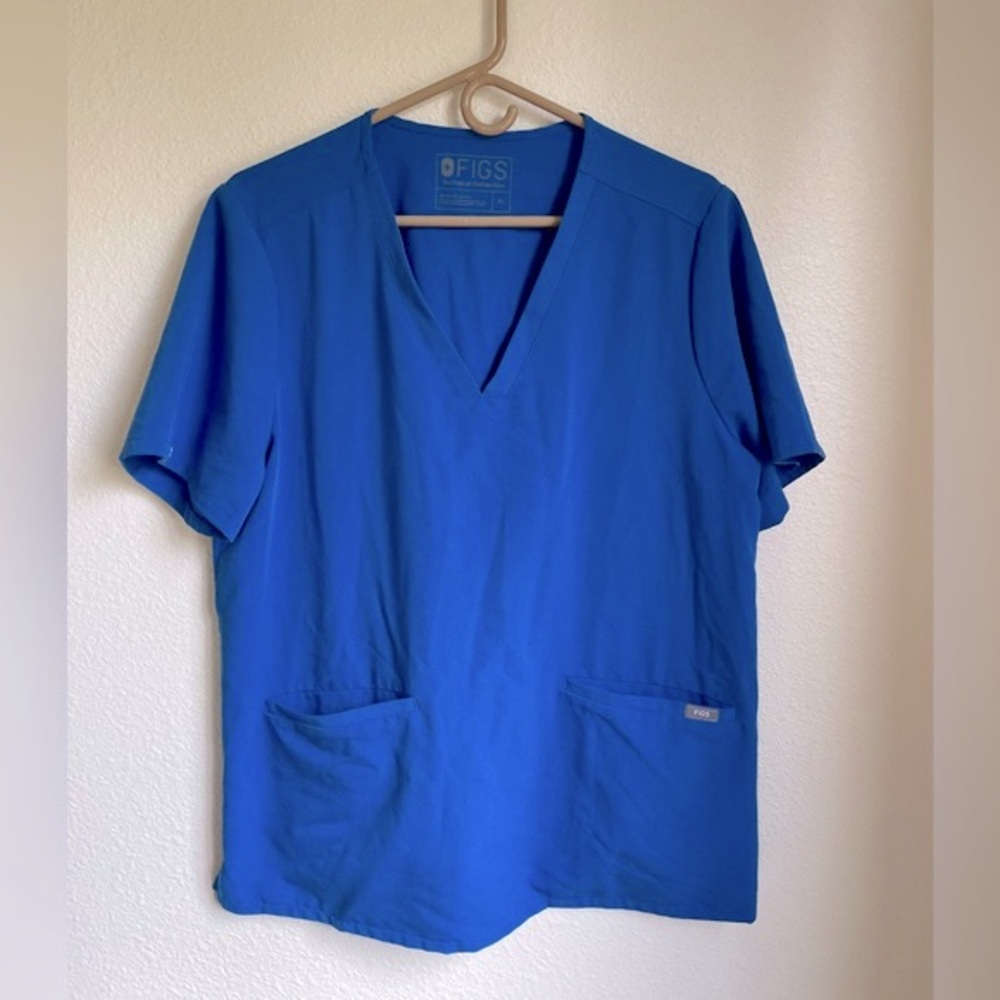 Figs set XL top classic blue scrubs set nurse doctor  medical